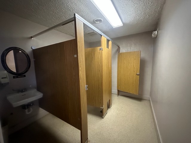 one of several restrooms